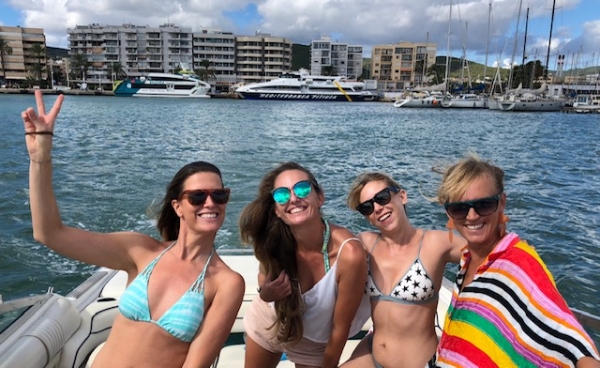Girls Boat day !