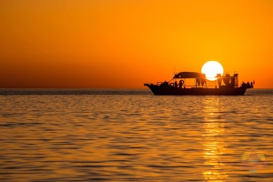 Sunset at Sea